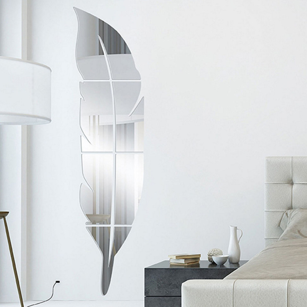 Stickere decorative perete model 2010 frunza, 72 cm x 18 cm, 1 buc - imagine 3