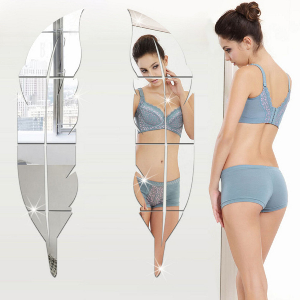 Stickere decorative perete model 2010 frunza, 72 cm x 18 cm, 1 buc - imagine 5
