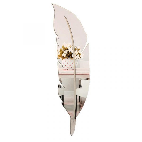 Stickere decorative perete model 2010 frunza, 72 cm x 18 cm, 1 buc