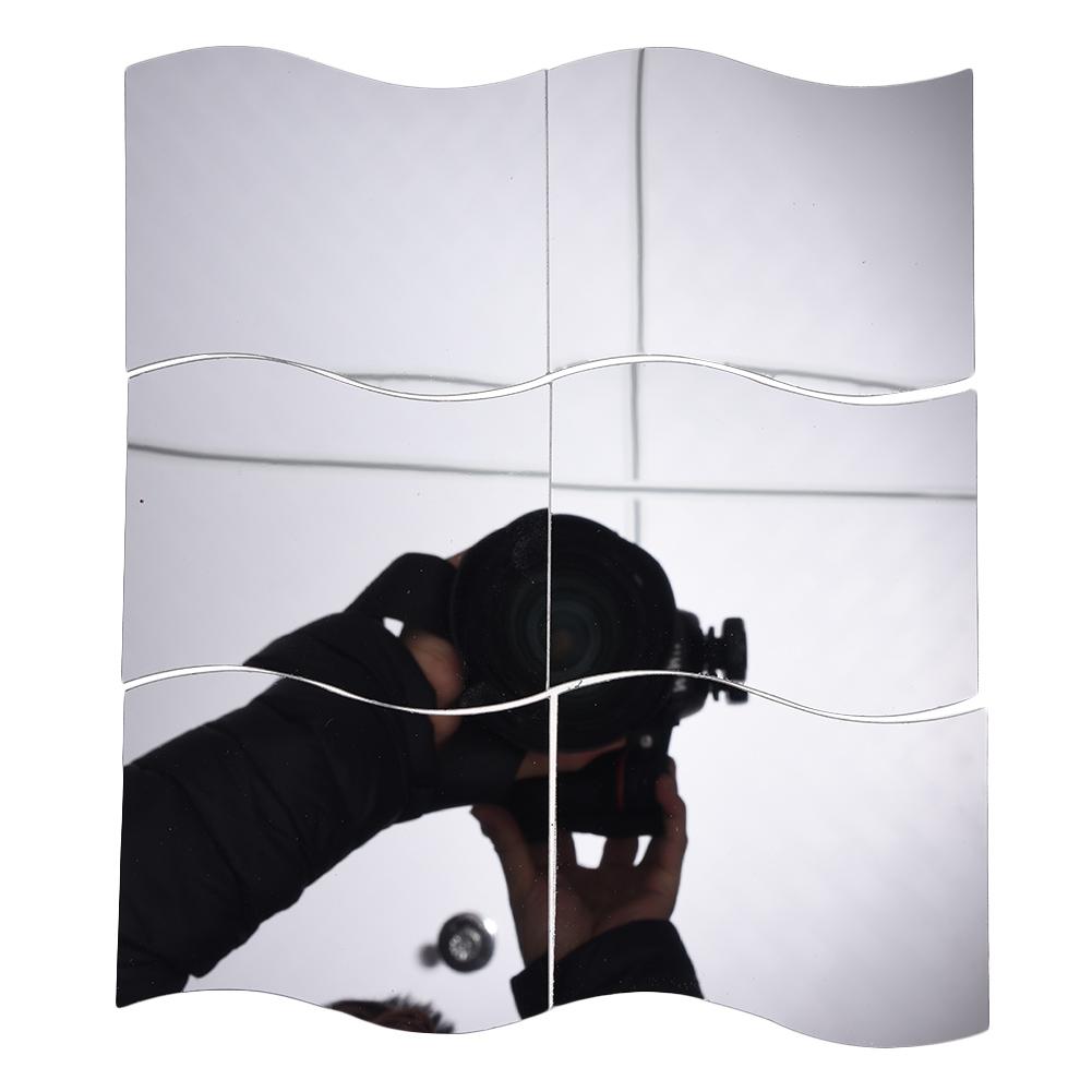 Stickere decorative oglinda, model 2011, dimensiune 12 cm x 10 cm, 6 bucati/set - imagine 6