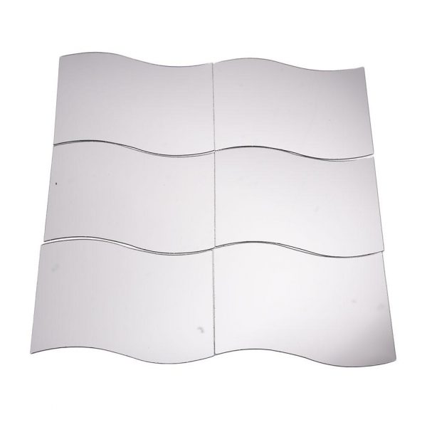 Stickere decorative oglinda, model 2011, dimensiune 12 cm x 10 cm, 6 bucati/set
