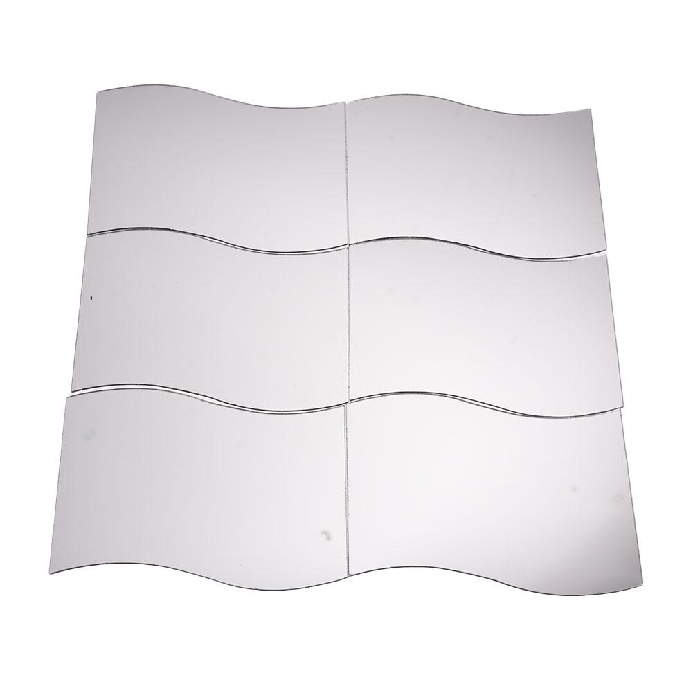 Stickere decorative oglinda, model 2011, dimensiune 12 cm x 10 cm, 6 bucati/set