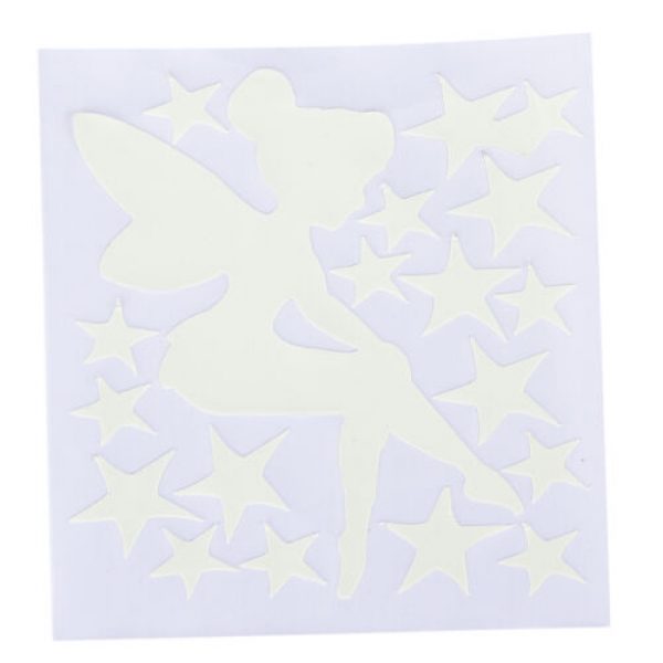 Sticker fosforescent cu ThinkerBell pentru intrerupator/priza, 10×10 cm, culoare verde