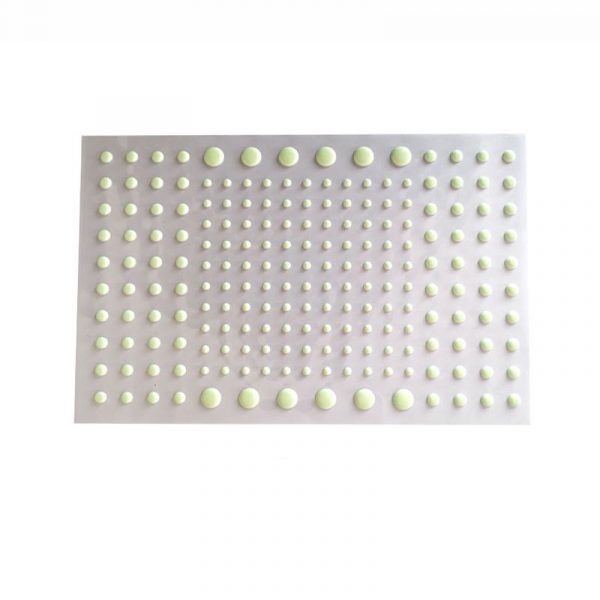 Set buline fosforescente autoadezive, 13.5×21.5 cm, lumineaza in intuneric, 202 bucati