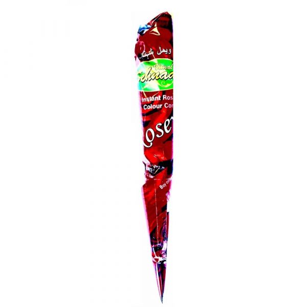 Tatuaj temporar Henna Kajal instant, Con Culoarea Rosu intens, 25g