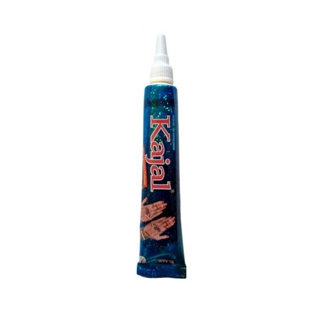 Tatuaje temporare Henna Kajal instant, Tub Culoarea Negru, 25g, 12 bucati/set - imagine 3