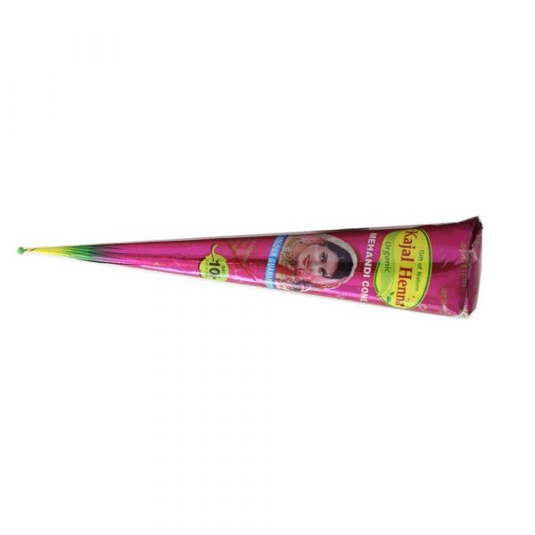 Tatuaj temporar Henna Kajal, Con Culoare Maro Organic, 35 g, 12 buc/set