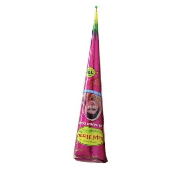 Tatuaj temporar Henna Kajal, Con Culoare Maro Organic, 35 g, 12 buc/set