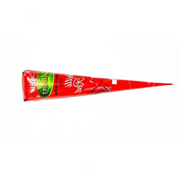 Tatuaj temporar Henna Kajal instant, Con Culoarea Rosu, 25g, 1 bucata