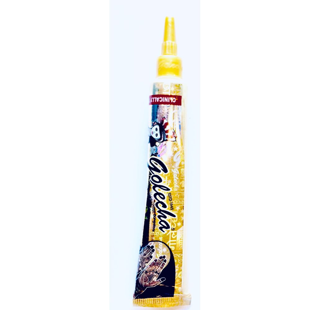 Tatuaj temporar Henna Kajal instant, Tub Culoarea Intens Negru, 25g - imagine 5
