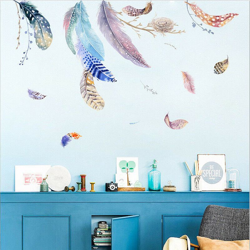 Sticker Pene decorative, 80x140 cm, multicolor - imagine 4