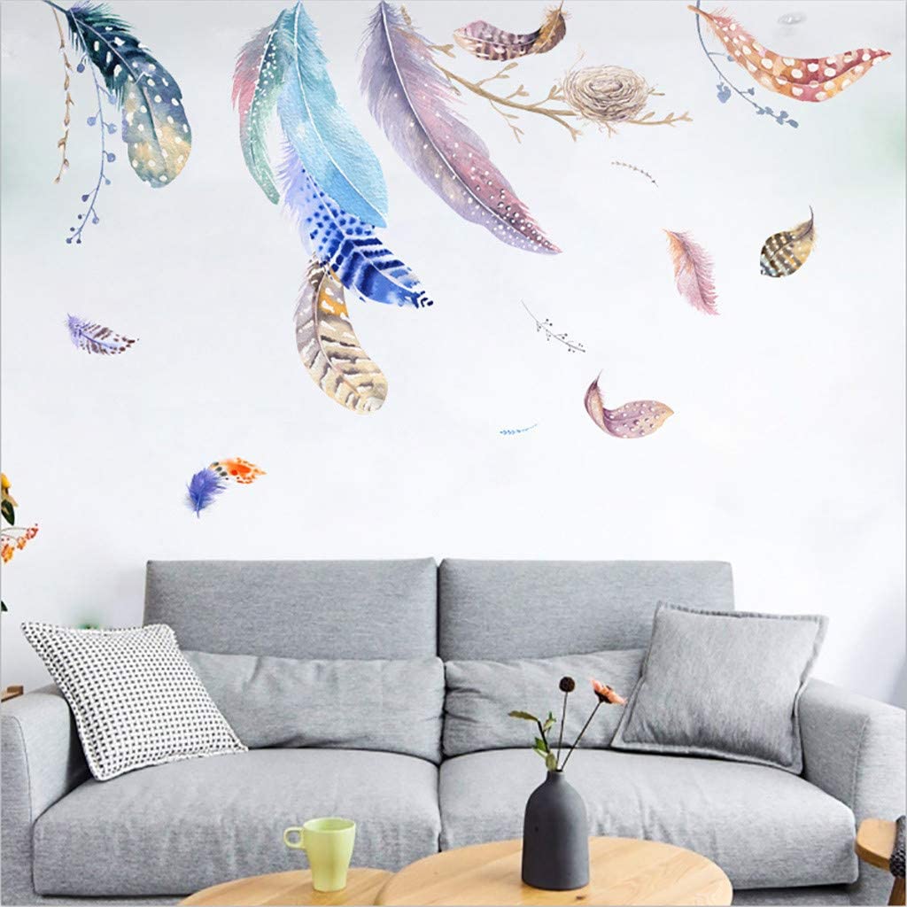 Sticker Pene decorative, 80x140 cm, multicolor - imagine 5