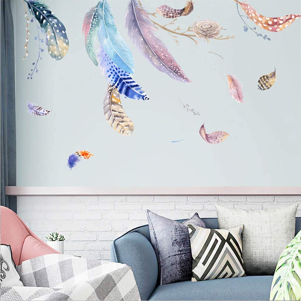 Sticker Pene decorative, 80x140 cm, multicolor - imagine 6
