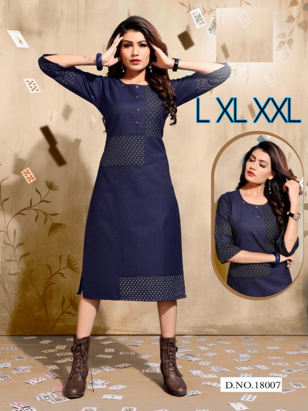 Rochie casual din denim Yash cu taietura laterala culoare albastru marime M