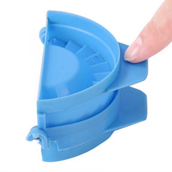 Set 3 Forme din plastic pentru ravioli, 10.5×9 cm, culoare albastru