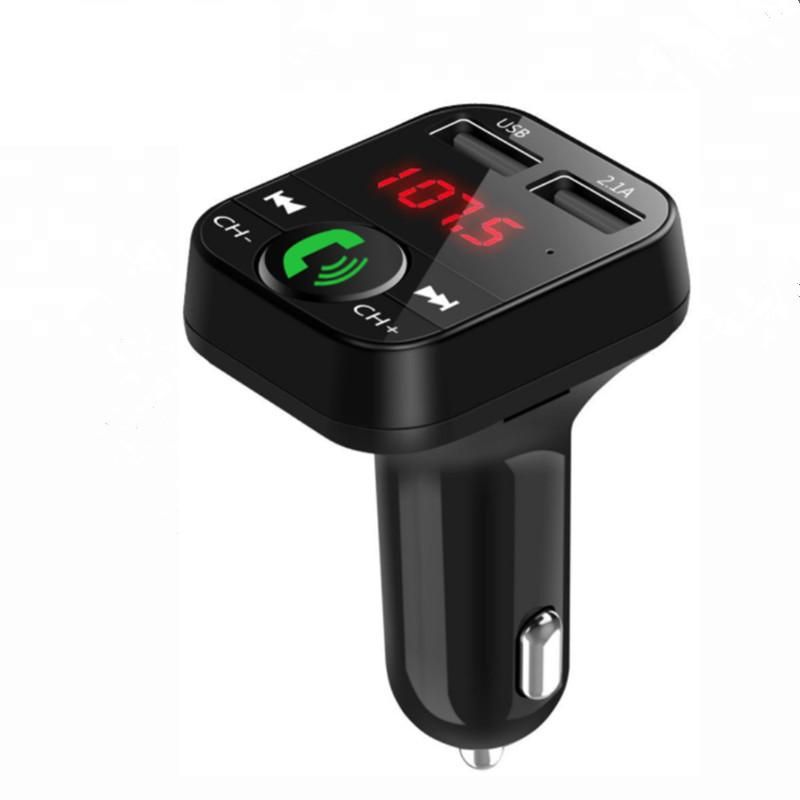 Modulator FM Bluetooth, dual USB, USB 5.0, MicroSD, culoare Negru - imagine 5