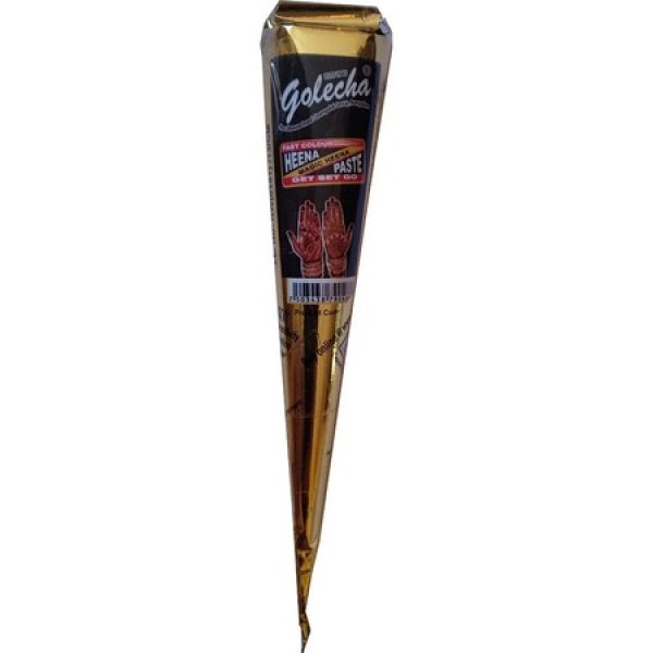 Tatuaj temporar Henna Golecha instant, Con Culoarea Intens Negru, 25g