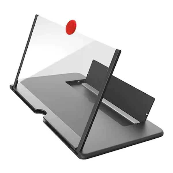 Amplificator de imagine cu efect 3D pentru telefoane mobile, 26×17.4 cm, negru