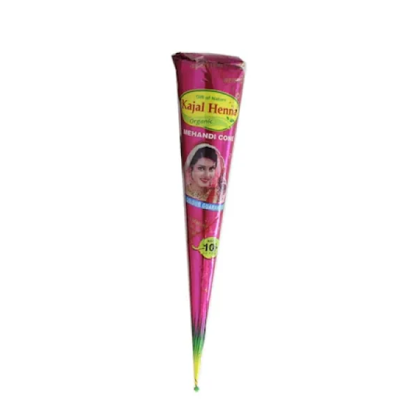 Tatuaj temporar Henna Kajal, Con Culoare Maro Organic uleios, 35 g, 1 buc