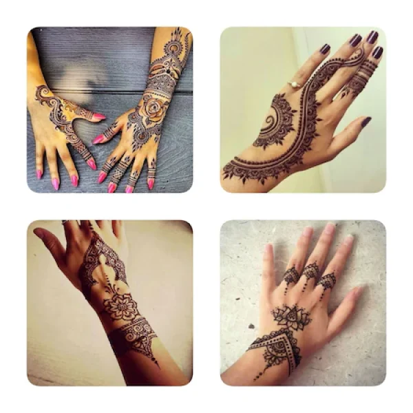 Tatuaj temporar Henna Golecha instant, Con Culoare Maro, 25g, 1 buc