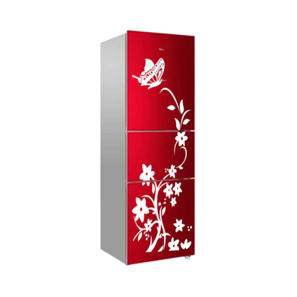 Sticker decorativ pentru perete sau mobila, model Flori Albe, 140×50 cm