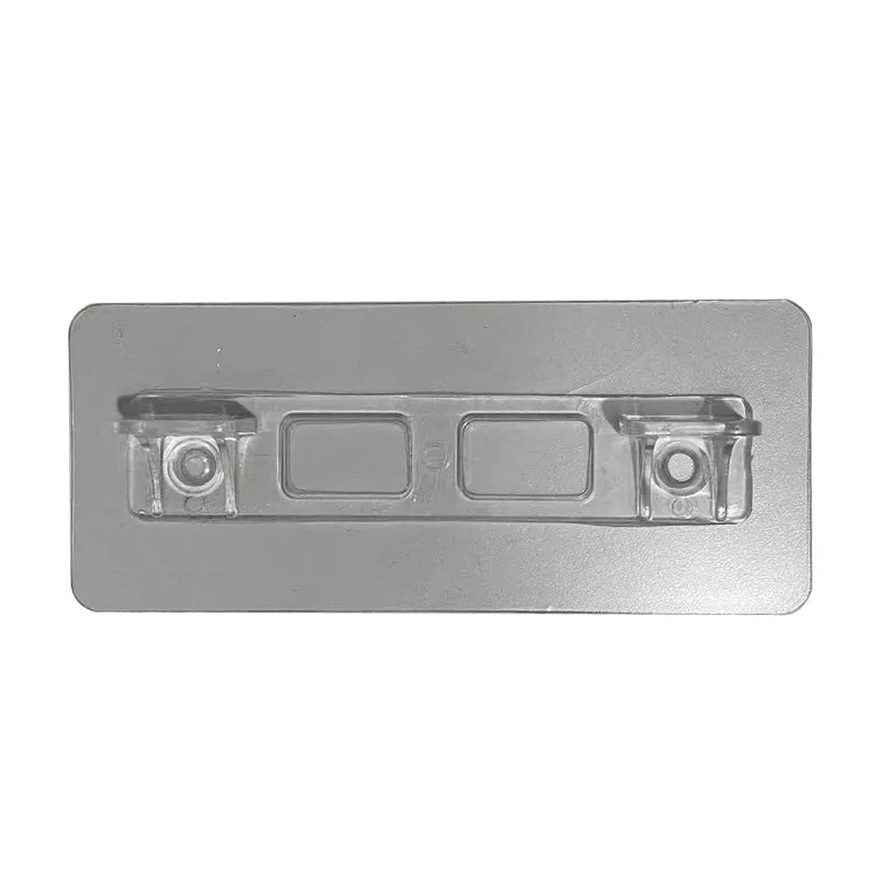 Cleme autoadezive pentru rafturi si dulapuri, fara perforare, acrilic, 12x5cm