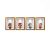 Sticker decorativ pentru perete, tablouri flori 3D artistic, 60 x 90 cm
