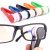 Set 6 instrumente pentru curatarea lentilelor ochelarilor, microfibra, multicolor