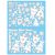 Set Stickere tematica sarbatori de iarna, 30×43 cm, pentru fereastra sau alte suprafete lucioase, culoare argintiu, 2 buc
