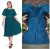 Rochie de zi Yash din poliester cu captuseala culoare turcoaz marime M