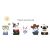 Sticker autocolant de perete, cu mesaj si animalute, dimensiune 90x60cm, multicolor
