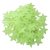 Set 100 stelute fosforescente, autoadezive, dimensiune 3 cm, culoare verde