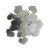 Tapet tip inimiore mici culoare argintiu reflectorizant 100 buc