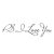 Sticker decorativ cu mesaj, PS I Love You, 15×57 cm, culoare negru