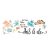 Sticker decorativ – This Is Us- 30×70 cm, multicolor