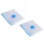Set 2 saci pentru vidat haine, dimensiune 50 x 70 cm, transparenti